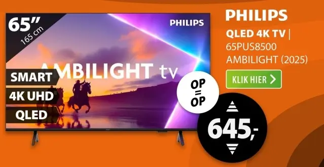Aanbieding: Qled 4k tv
