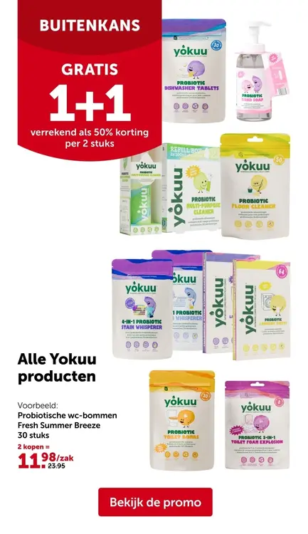 Promotie: Alle Yokuu producten