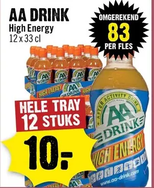 Aanbieding: AA DRINK High Energy