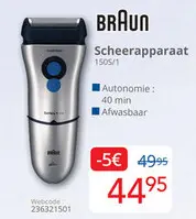 Aanbieding: Braun Scheerapparaat