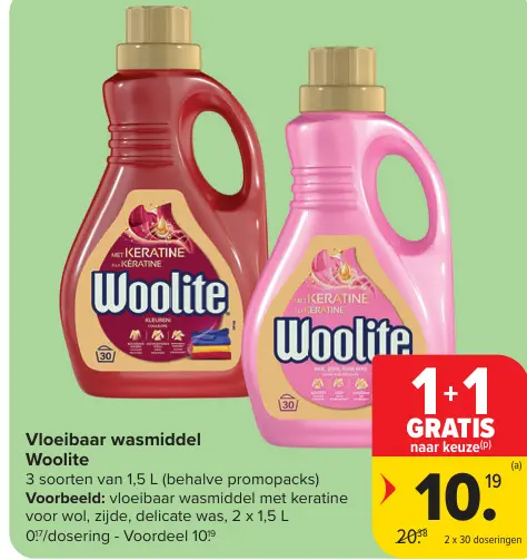 Promotie: Vloeibaar wasmiddel