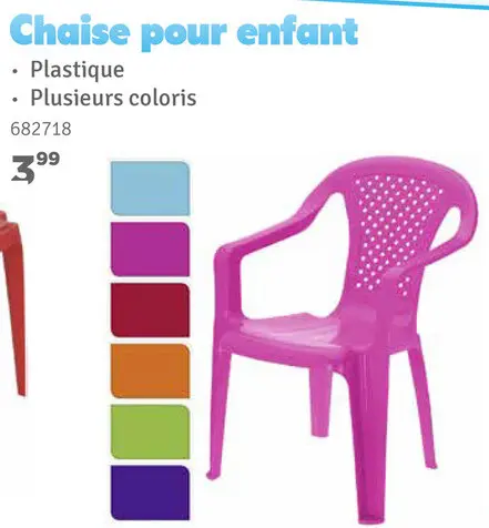Offre: Chaise pour enfant