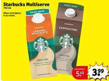 Aanbieding: Starbucks Multiserve
