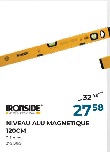 Offre: Niveau alu magnetique