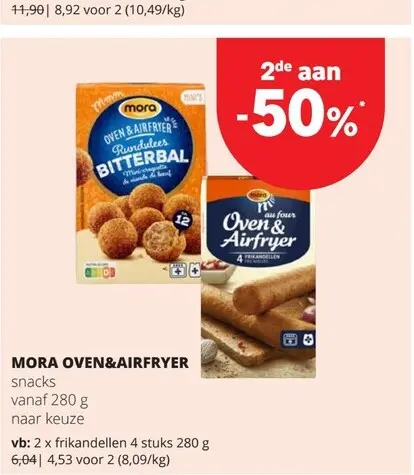 Promotie: Oven & Airfryer snacks