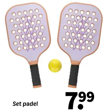 Offre: Set padel