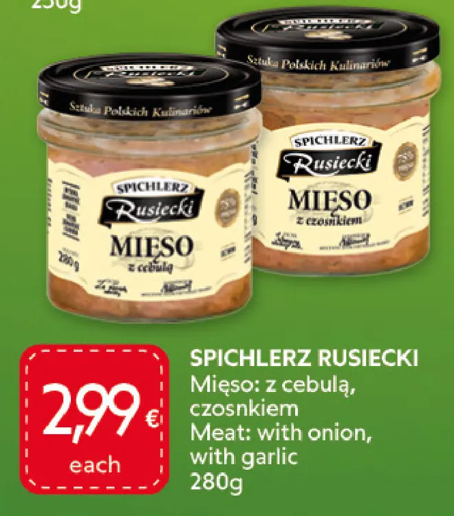 Aanbieding: Mięso: z cebulą, czosnkiem