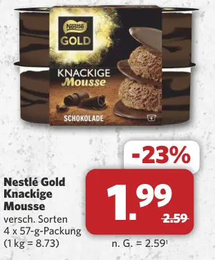 Aanbieding: Knackige Mousse