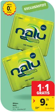 Aanbieding: Blikjes Nalu