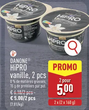 Offre: DANONE® HIPRO vanille