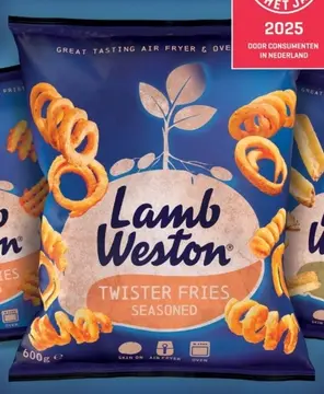 Aanbieding: Lamb Weston Twister Fries Seasoned