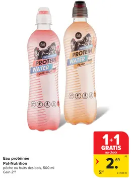 Offre: Eau protéinée
