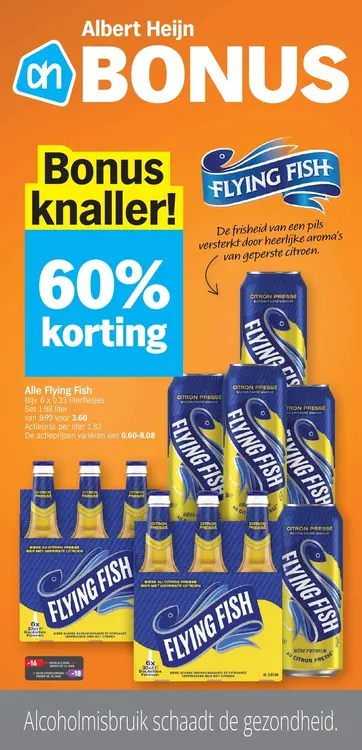 Promotie: Alle Flying Fish