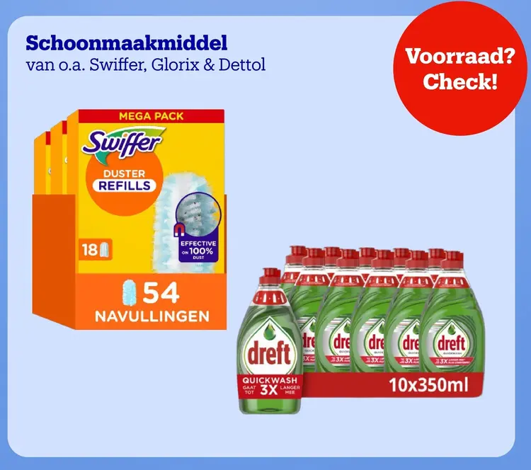 Promotie: Schoonmaakmiddel