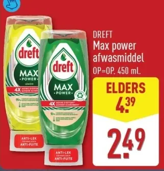 Aanbieding: Max power afwasmiddel