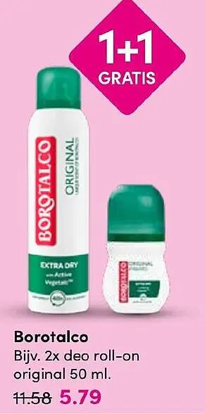 Aanbieding: Borotalco