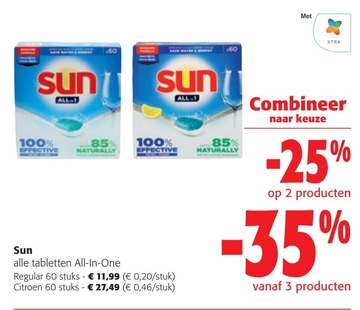 Aanbieding: Sun tabletten All-In-One Regular