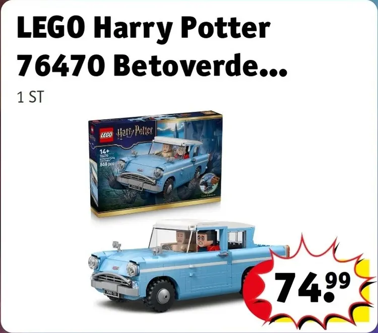 Aanbieding: Harry Potter 76470 Betoverde Vliegende Ford Anglia
