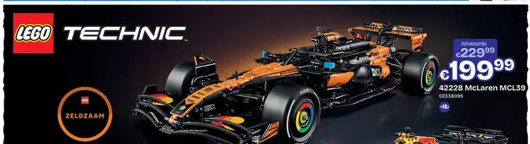 Promotie: 42206 LEGO Technic Oracle Red Bull Racing RB20 F1 auto