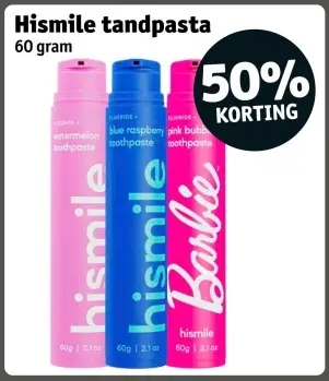 Aanbieding: Hismile tandpasta
