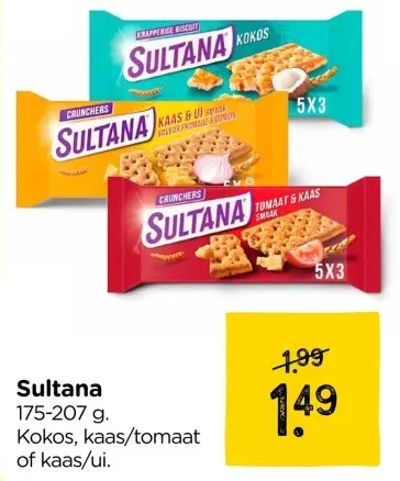 Aanbieding: Sultana