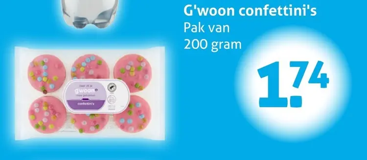 Aanbieding: confettini's