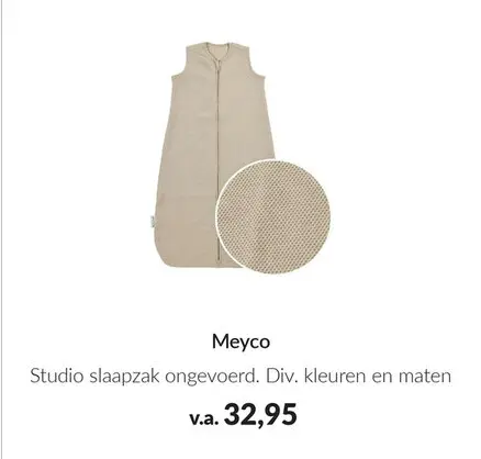 Aanbieding: Studio slaapzak ongevoerd