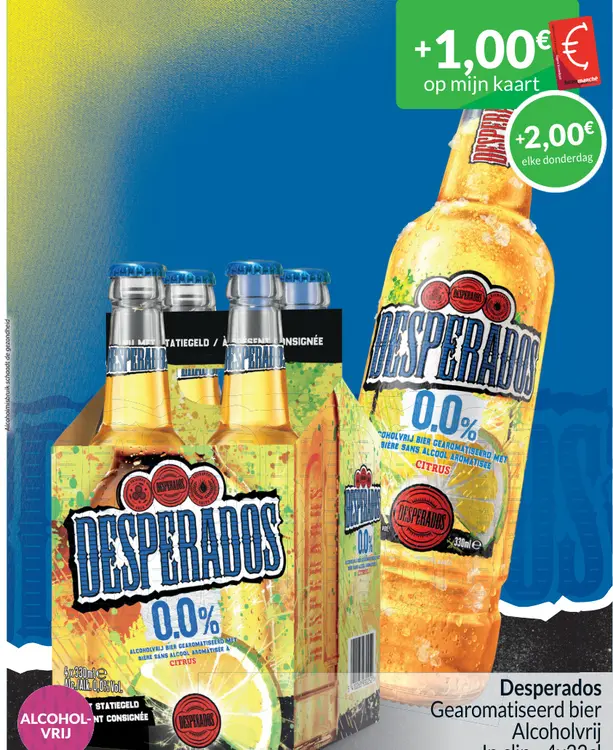 Promotie: Desperados Gearomatiseerd bier