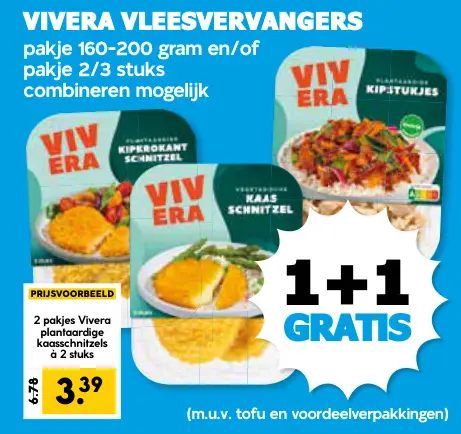 Aanbieding: Vivera Vleesvervangers