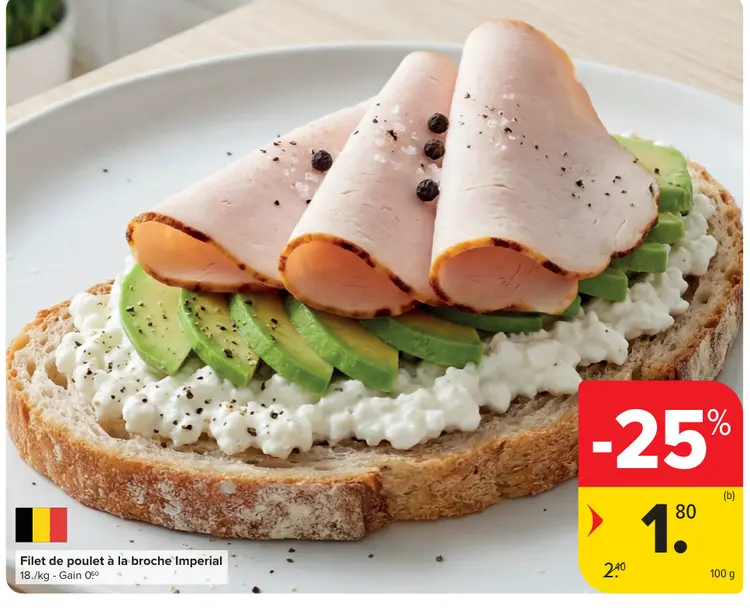 Offre: Filet de poulet à la broche Imperial
