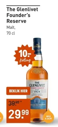 Aanbieding: The Glenlivet Founder's Reserve