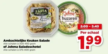 Aanbieding: Ambachtelijke Keuken Salade of Johma Saladeschotel