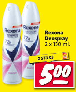 Aanbieding: Rexona Deospray