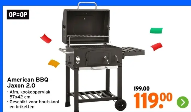 Aanbieding: American BBQ Jaxon 2.0