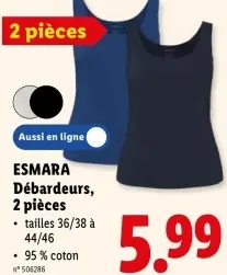 Offre: Débardeurs