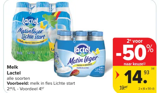 Promotie: Melk