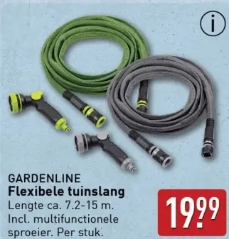 Aanbieding: Flexibele tuinslang