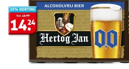 Aanbieding: Hertog Jan 0.0