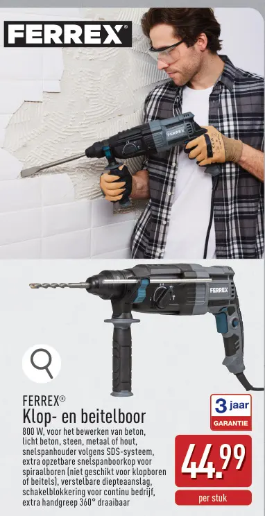 Promotie: Klop- en beitelboor