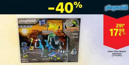 Promotie: Jaden Dino Raptor avontuur