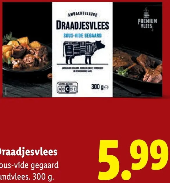 Aanbieding: Draadjesvlees