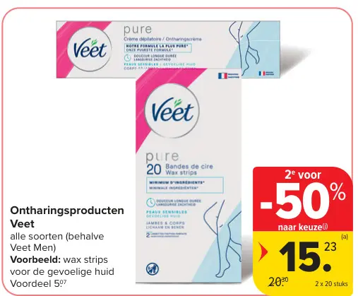 Promotie: Ontharingsproducten