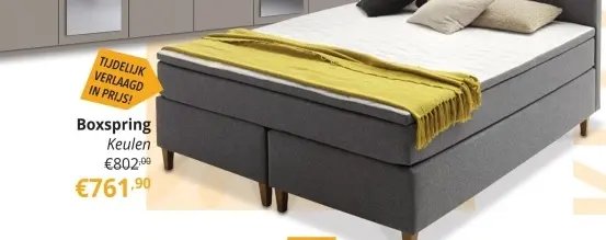 Promotie: Boxspring Keulen
