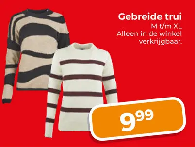 Aanbieding: Gebreide trui