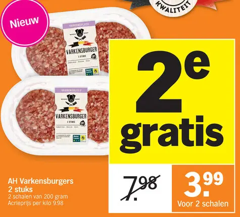 Promotie: Varkensburgers