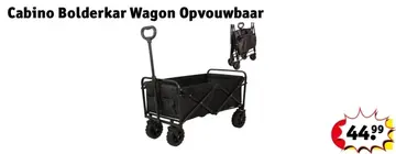 Aanbieding: Cabino Bolderkar Wagon Opvouwbaar