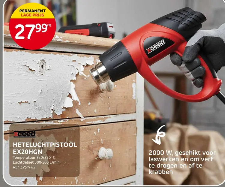 Promotie: Heteluchtpistool ex20hgn