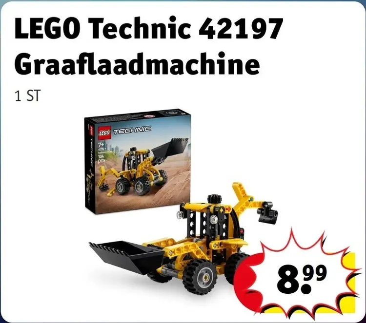 Aanbieding: Technic 42197 Graaflaadmachine