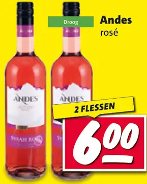 Aanbieding: Andes rosé