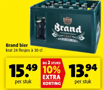 Aanbieding: Brand bier